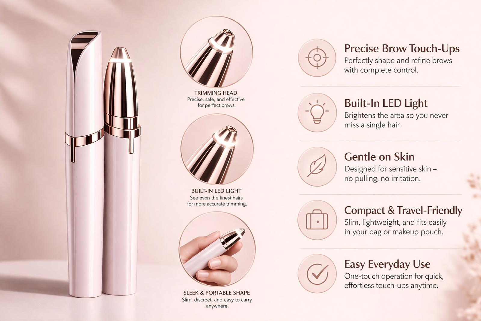 Electric eyebrow trimmer benefits