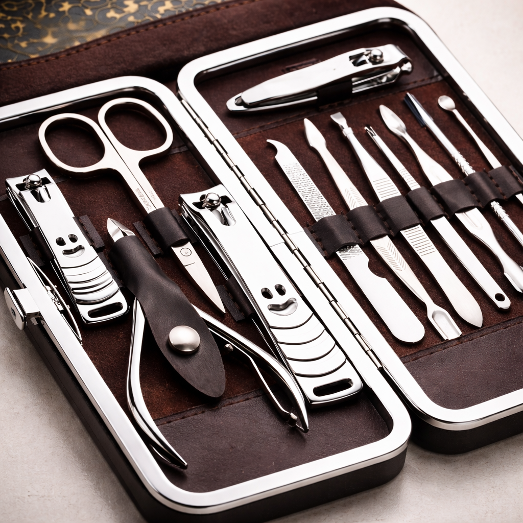 High quality manicure and pedicure set